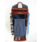 Alternate image 1 for Proman Products Home Indoor Decorative Norstar Valet with Flip Mirror in Mahogany