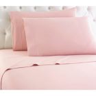 Alternate image 0 for Micro Flannel Solid Color Deep-Pocket Sheet Set, Twin, Petal Pink