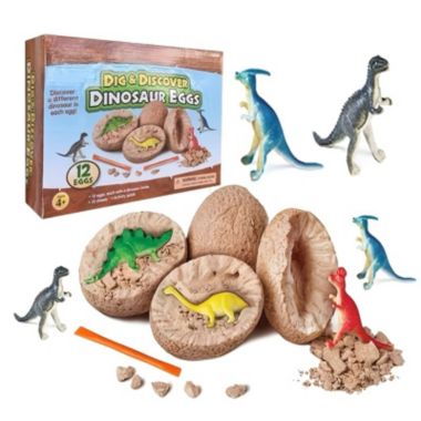 Department Store Children's DIY Handmade Treasure Digging Toys - Dinosaur Fossil Archaeological Dig - Easter Eggs Surprise Gift for Boys and Girls. View a larger version of this product image.