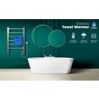 Alternate image 2 for Pursonic 6-Bar Freestanding or Wall Mountable Towel Warmer