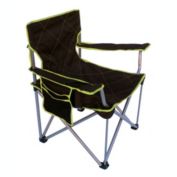 Travel Chair Big Kahuna Chair Large Heavy duty Folding Camping Chair Brown