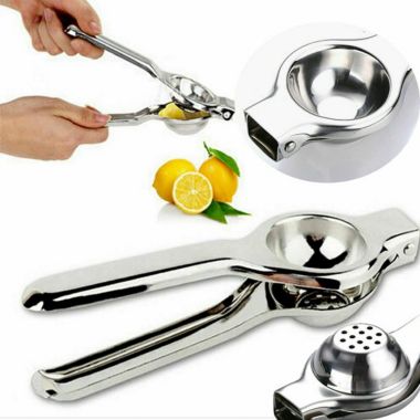 Infinity Merch Lemon Hand Press Juice Squeezer Stainless Steel. View a larger version of this product image.