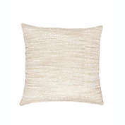 Anaya Home Dreamy Weave 24x24 Light Beige Outdoor Pillow