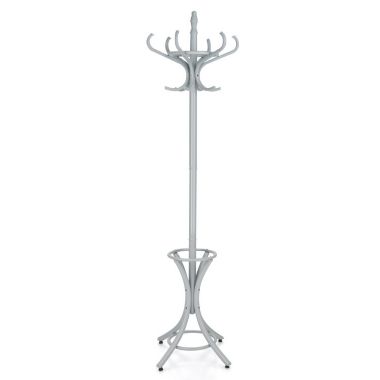Hivago Wood Standing Hat Coat Rack with Umbrella Stand. View a larger version of this product image.