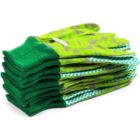 Alternate image 2 for Blue Panda Kids Gardening Work Gloves, Ages 3-6 (Green, 6 Pairs)