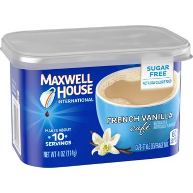 Maxwell House International French Vanilla Mix, 4 OZ. View a larger version of this product image.