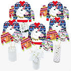 Alternate image 0 for Big Dot of Happiness Wild and Ugly Sweater Party - Holiday and Christmas Animals Party Centerpiece Sticks - Table Toppers - Set of 15