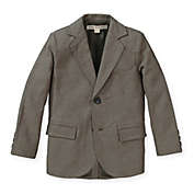 Hope & Henry Boys&#39; Classic Suit Jacket (Dark Taupe Herringbone, 3)