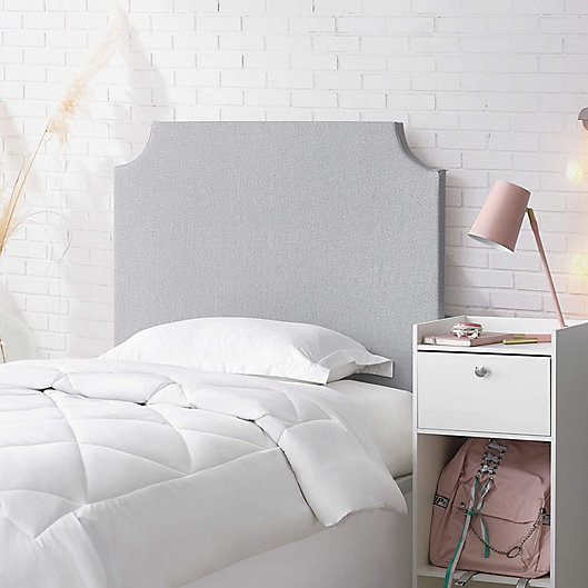 Dormco Diy Headboard Dark Gray Bed, How To Make A Headboard For Dorm Room Bedrooms