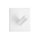 Alternate image 0 for Smedbo Self-Adhesive Hook White Stainless Steel BX1092