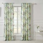 Alternate image 1 for Greenland Home Pavona Enchanted Garden Curtain Panels (Set of 2) with Tiebacks, Panel Pair 84-inch L