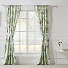 Alternate image 2 for Greenland Home Pavona Enchanted Garden Curtain Panels (Set of 2) with Tiebacks, Panel Pair 84-inch L