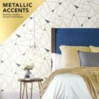 Alternate image 1 for Roommates Decor Modern Peel & Stick Wallpaper - Gold