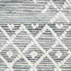 Alternate image 2 for Nicole Curtis Series 3 Textured Diamond Motif Indoor Rug Grey/Ivory 8' x 10'6"