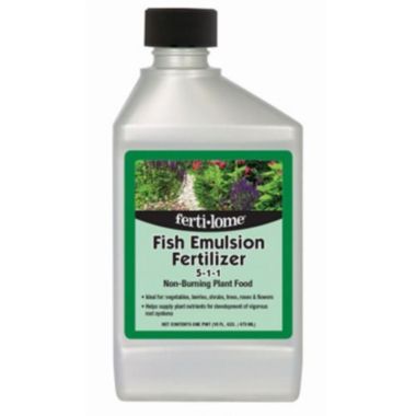 VPG Fertilome (#10611) Fish Emulsion Fertilizers Concentrate, 5 -1 - 1, 16 oz. View a larger version of this product image.