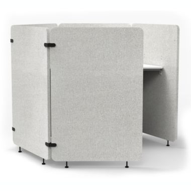 Luxor RECLAIM Acoustic Work Pod  - 5-Panel. View a larger version of this product image.