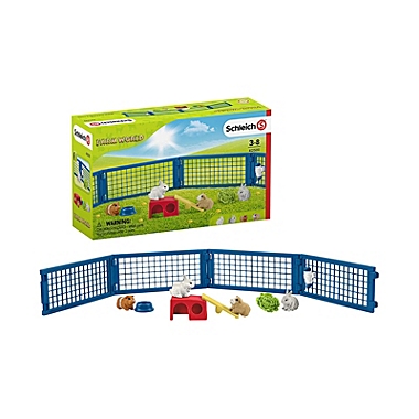 Schleich Farm World Rabbit And Guinea Pig Hutch Set 42500. View a larger version of this product image.