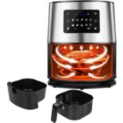 Kitcheniva 6.3 Quart 10-in-1 Smart Electric Air Fryer Hot Airfryer Oven Oilless Cooker
