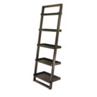 Alternate image 0 for Bailey 5-Tier Leaning Shelf, Black