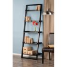 Alternate image 1 for Bailey 5-Tier Leaning Shelf, Black