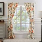 Alternate image 2 for Barefoot Bungalow Willow 2 Panel And 2 Tie Back with 3" Rod Pocket Window Curtain - 42" x 84" -  Multi