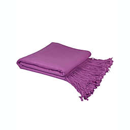 Unique Bargains 80% Viscose from Bamboo & 20% Cotton Travel Soft Warm Throw Blanket for Bed, Sofa, Couch, Travel, Camping 50