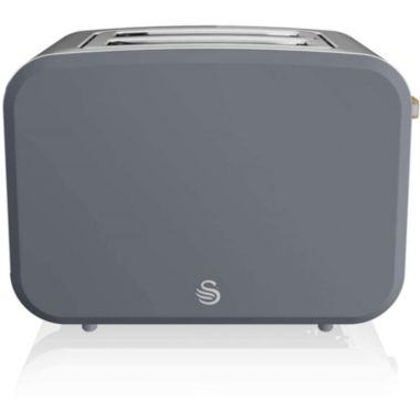 Swan - Nordic Collection 2-Slice Toaster, 900 Watts, Matte Gray. View a larger version of this product image.