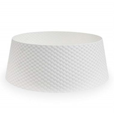 Tree Nest Large Christmas Tree Skirt for Artificial and Real Trees, White. View a larger version of this product image.