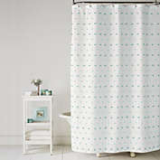 Saturday Knight Ltd Colorful Dot Fun And Fresh Design Fabric Bath Shower Curtain - 72" x 72", Aqua