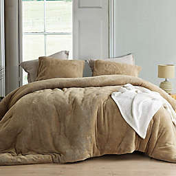 Byourbed Teddy Bear Coma Inducer Oversized Comforter - King - Taupe Natural
