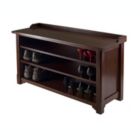 Alternate image 1 for Winsome Dayton Storage Hall Bench with Shelves