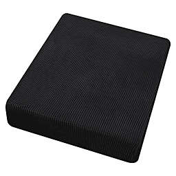 Kitcheniva Stretch Chair Sofa Seat Cushion Cover Slipcover, Black