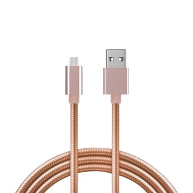 Fuse - Charge & Sync Micro USB Metal 3ft (Rose). View a larger version of this product image.