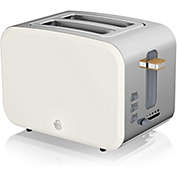 Swan - Nordic Collection 2-Slice Toaster, 900 Watts, Matte White