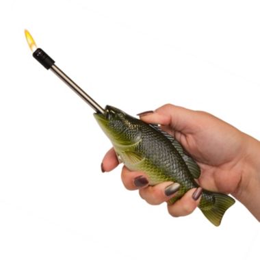G.E.I. Bass Lighter - Fish Multipurpose BBQ Lighter with Extendable Nozzle 1pc. View a larger version of this product image.