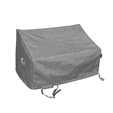 Summerset Shield Platinum 3-Layer Water Resistant Outdoor Loveseat Cover - 58x32", Grey Melange. View a larger version of this product image.