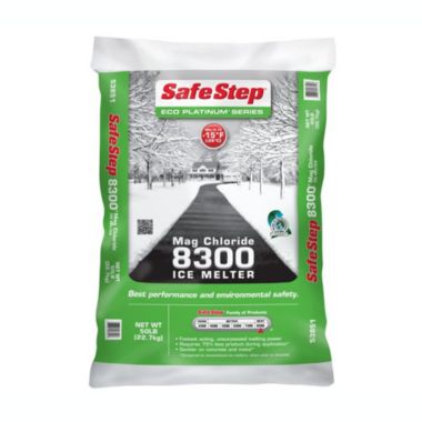 Compass Minerals Safe Step Eco Platinum 8300 Magnesium Chloride Granule Ice Melt 50 lb. (1). View a larger version of this product image.