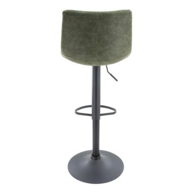 LeisureMod Tilbury Modern Adjustable Bar Stool With Footrest & 360-Degree Swivel Set of 2. View a larger version of this product image.