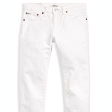 Ralph Lauren Boy's Sullivan Stretch Slim Fit Jeans White Size 12. View a larger version of this product image.