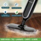 Alternate image 2 for Brentwood 1100w Steamer Mop in Black