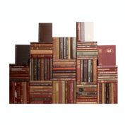 Booth & Williams Chocolate Decorative Books, Set of 100