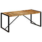 Alternate image 1 for vidaXL Dining Table 70.9"x35.4"x29.5" Solid Mango Wood