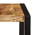 Alternate image 3 for vidaXL Dining Table 70.9"x35.4"x29.5" Solid Mango Wood