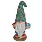 Alternate image 0 for Santa's Workshop Outdoor Decorative 11.5" Resin Beach Gnome, Five Color Lights