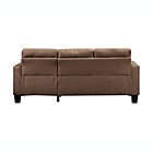 Alternate image 2 for Yeah Depot Earsom Sectional Sofa (Rev. Chaise), Brown Linen