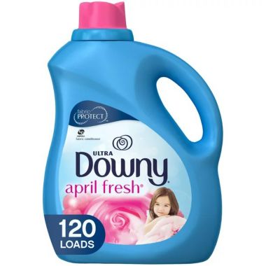 Downy 103 Fl Oz Loads Liquid Fabric Softener in April Fresh. View a larger version of this product image.