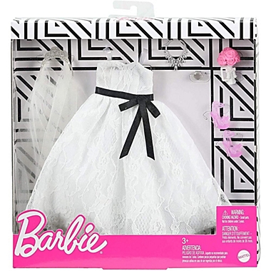 Barbie Fashion Pack Bridal Outfit Doll with Wedding Dress & Accessories. View a larger version of this product image.