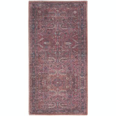 Nicole Curtis Nc Series 1 Washable Rug SR102 - Brick 2' x 3'9". View a larger version of this product image.