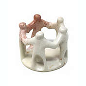 Global Crafts Circle of Friends Natural Soapstone Sculpture