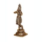 Alternate image 0 for Cottage Handicraft, Silver Plated Krishna Ji with free Elephant Gift